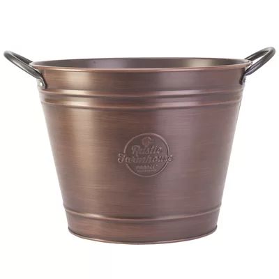 Wash Tub Steel Nursery Pot Planter | Wayfair North America