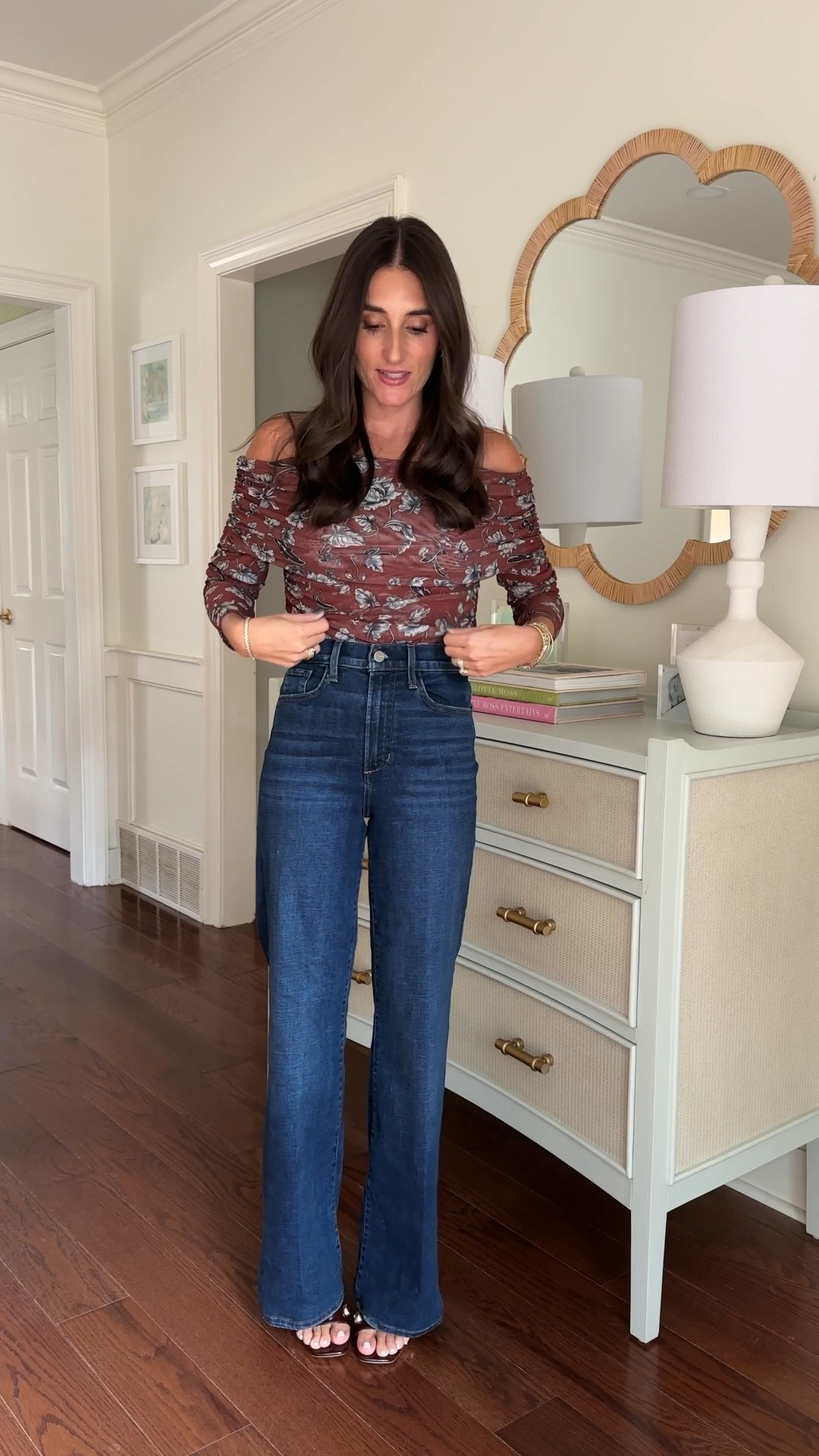 Fall night out look! Wearing an xxs in the top!

#LTKFindsUnder50 #LTKSeasonal #LTKFindsUnder100