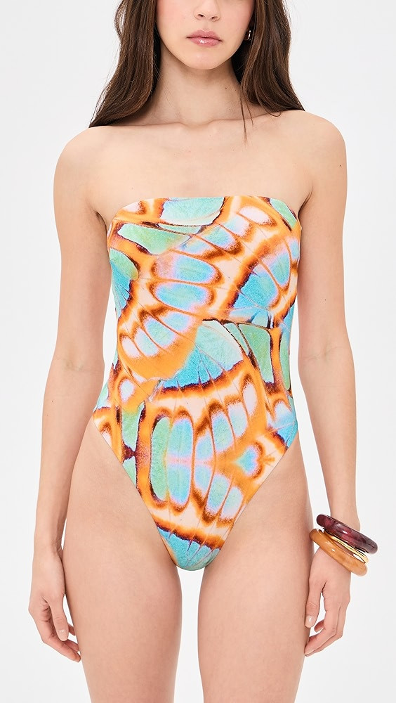 Classic Bandeau One Piece | Shopbop