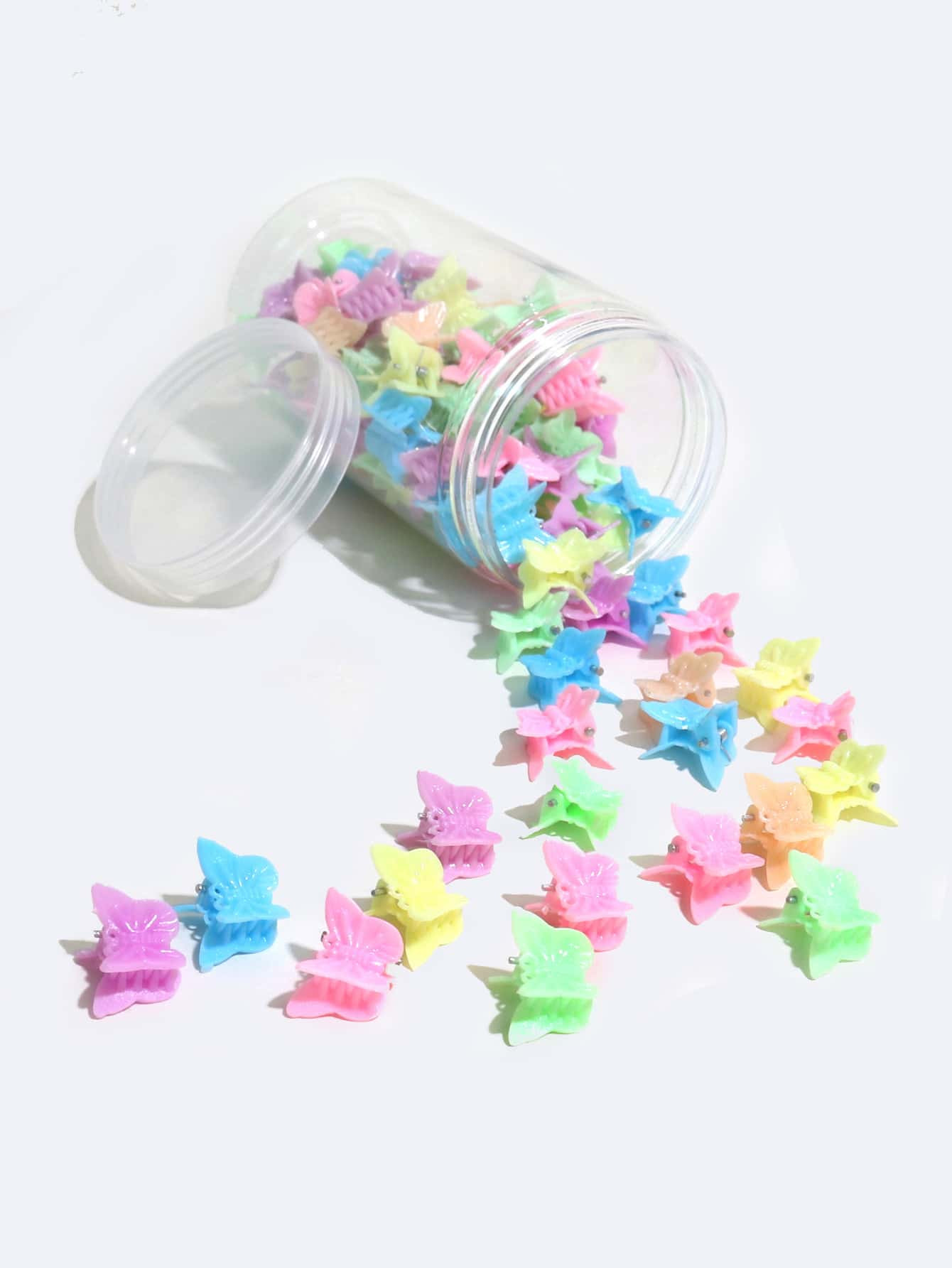 100pcs Baby Butterfly Design Hair Claw | SHEIN