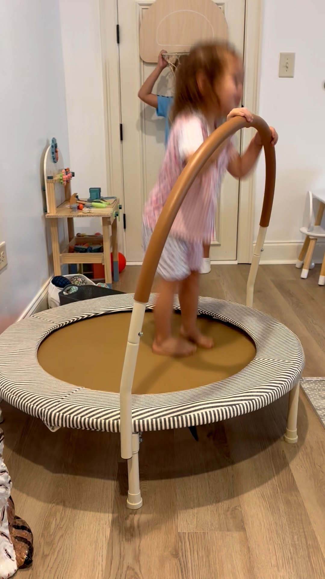 Our favorite place to hop like a bunny! Gathre makes the most beautiful children’s toys that fit in neutral aesthetics. This is by far the prettiest child’s trampoline I’ve ever seen!

#LTKHome #LTKFamily #LTKKids