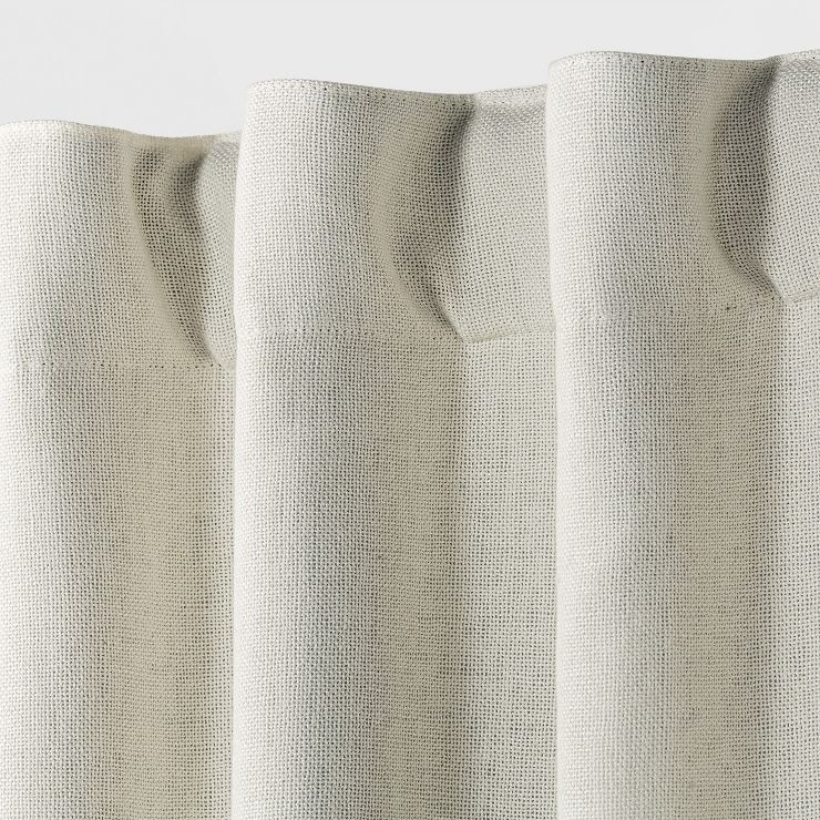 1pc Blackout Aruba Linen Window Curtain Panel - Threshold™ | Target