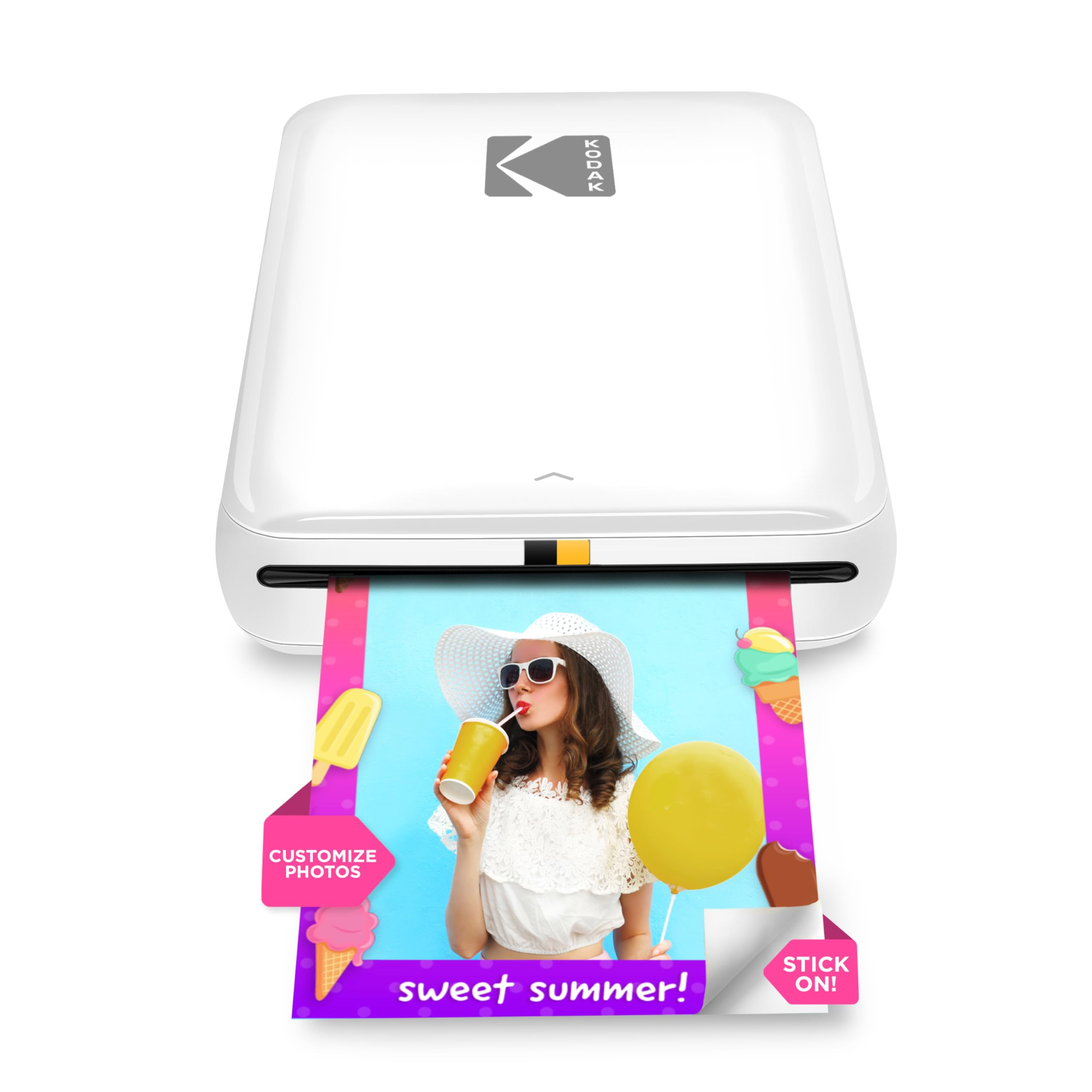 KODAK Step Instant Smartphone Photo Printer - Portable Mini Color Wireless Mobile Printer - Zink ... | Amazon (US)