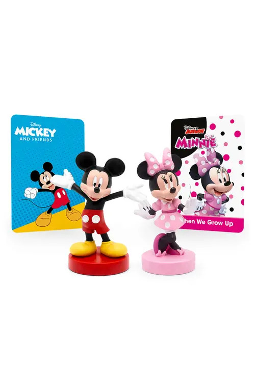 tonies Disney® Mickey Mouse & Minnie Mouse Tonie Audio Character Bundle in Multiple at Nordstrom | Nordstrom