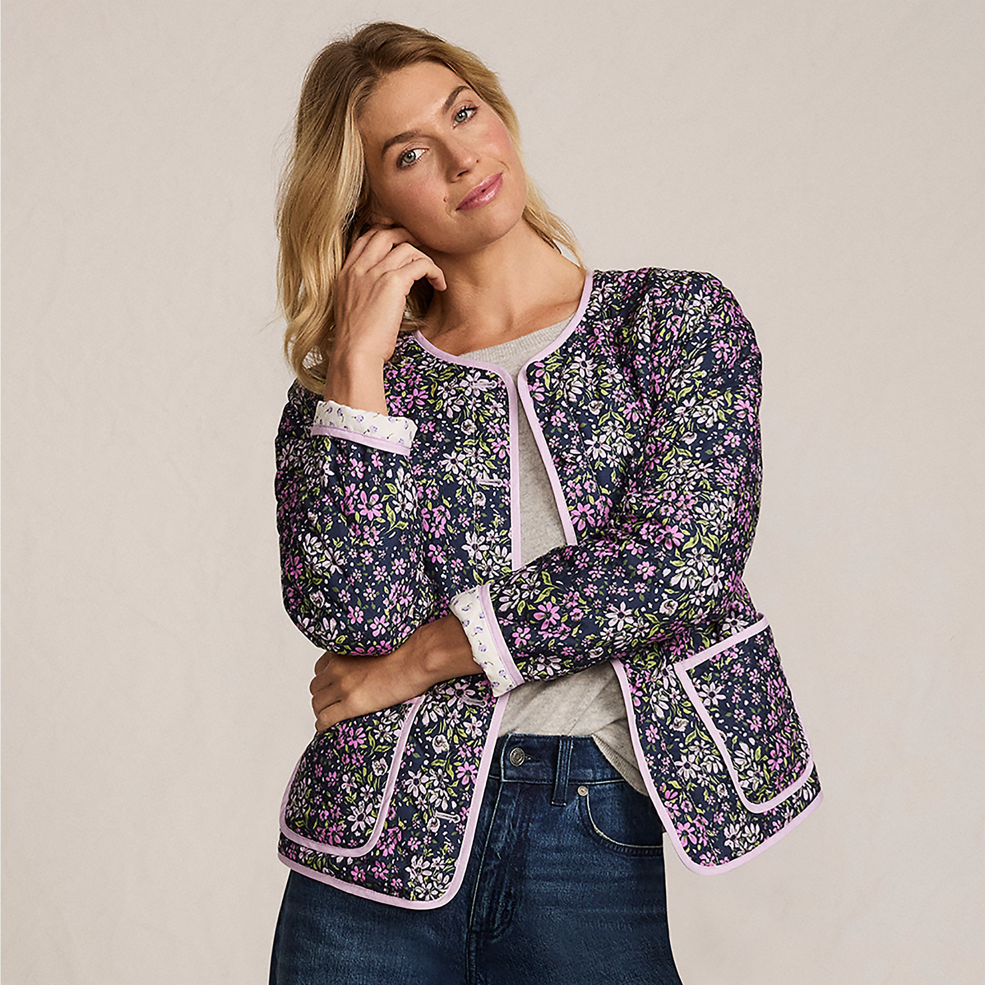Women's Quilted Reversible Jacket | Lands' End (US)