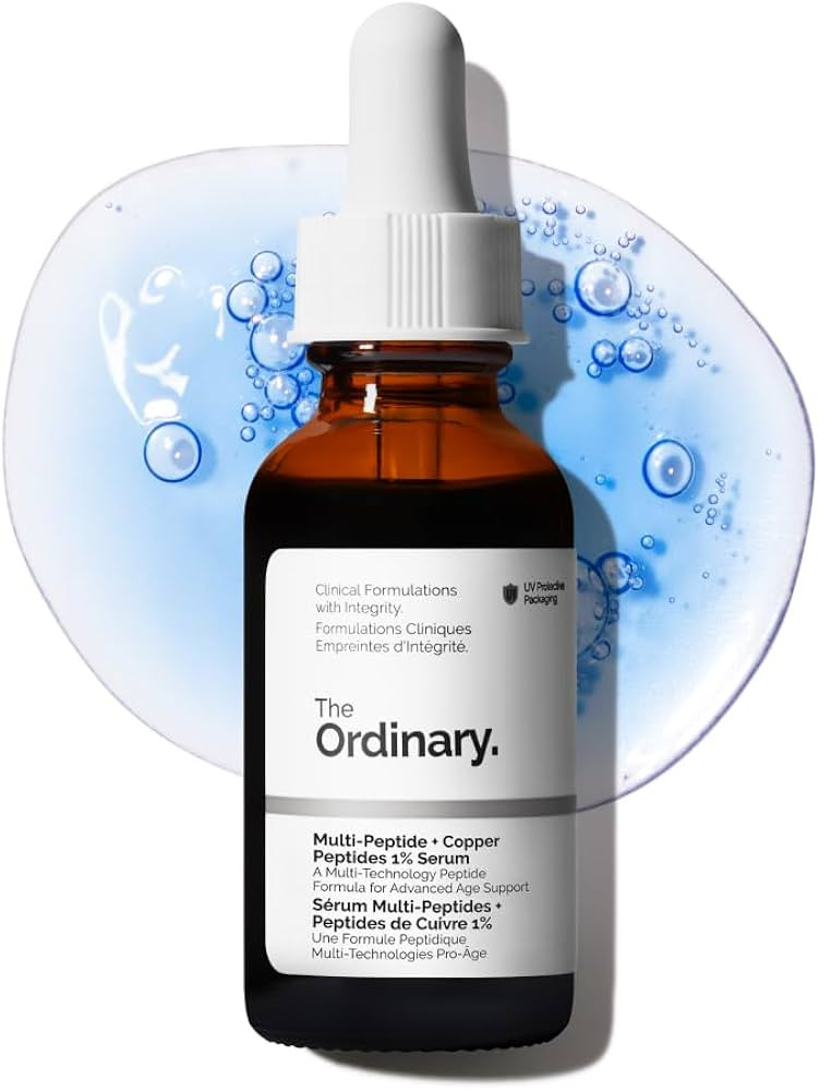 The Ordinary Multi-Peptide + Copper Peptides 1%, Anti-Aging Serum for Fine Lines and Skin Elastic... | Amazon (US)