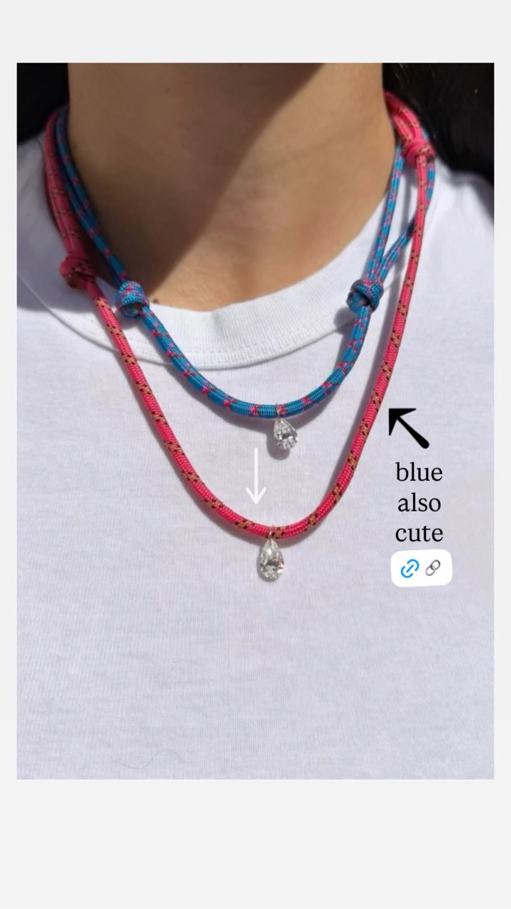 just shooting our new fave paracord necklace

#LTKootd #LTKgrwm #LTKdayinmylife