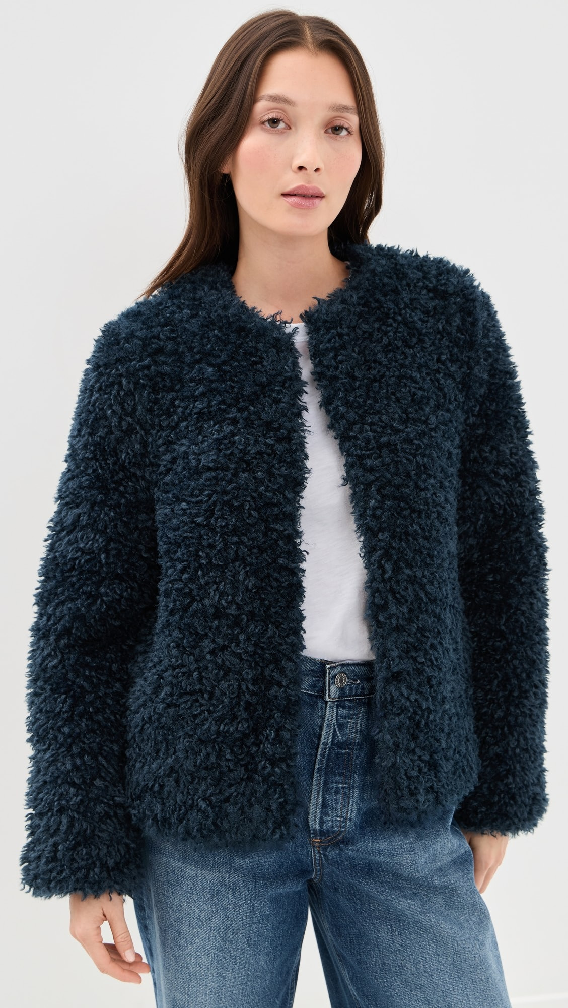 Francie Faux Shearling Jacket | Shopbop