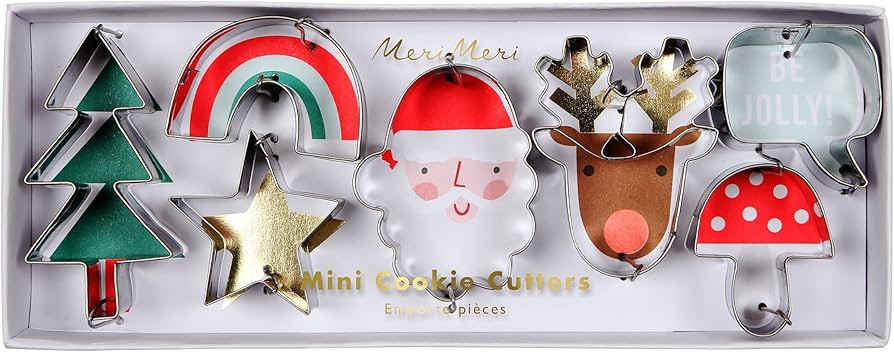 Meri Meri Festive Icons Cookie Cutters | Amazon (US)