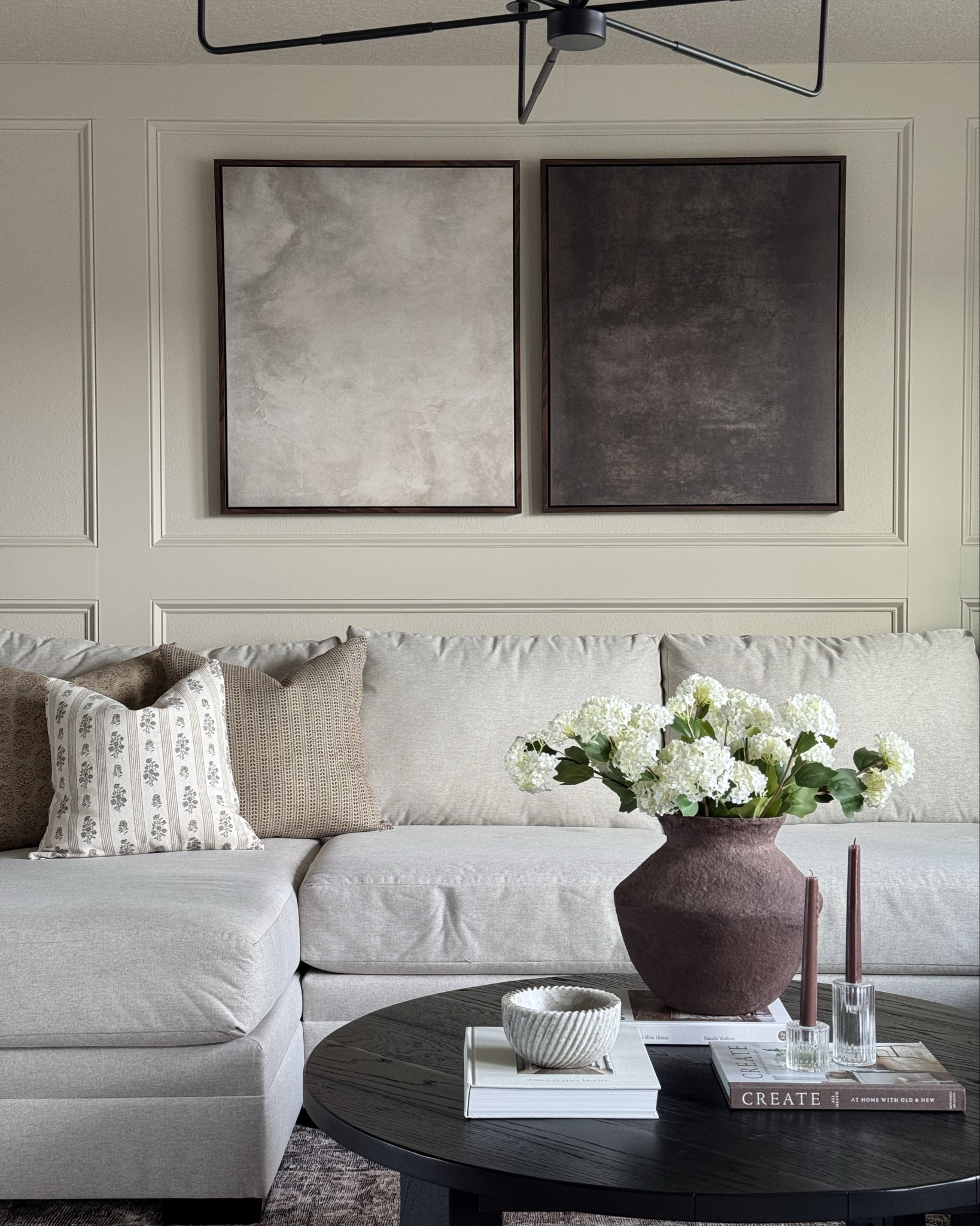 There’s a quiet kind of beauty in pieces that don’t demand attention—but offer comfort when you notice them. These pieces from #collectionprints add the perfect texture and warmth to make our loft feel cozy and lived in. They settle into the space softly, catching light & holding stillness. I love when art feels like a whisper .. a moment of peace. 

This is your sign to add wall art that brings peace to your space 🤎

featured art — grounding & daydream both in canvas espresso frames size 30x35

@collectionprints is currently running an easter sale with up to 50% off 

#wallart #collectionprints #eastersale #loftdesign #moodyart #neutralhomedecor 

#LTKHome #LTKSaleAlert