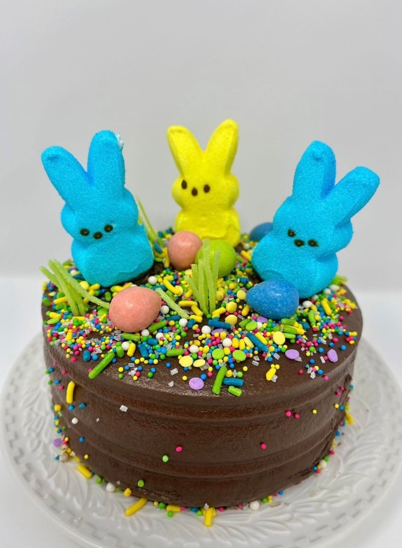 Just for fun, we made a Peeps cake! 

#LTKmomlife #LTKfoodie #LTKSeasonal