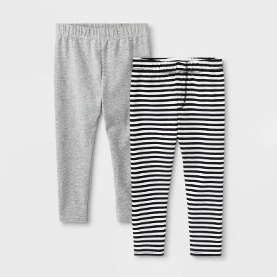 Toddler Boys' 2pk Pull-On Pants - Cat & Jack™ Heather Gray | Target