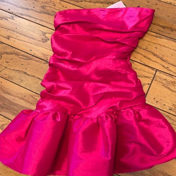 DO+BE Pink strapless prom/dance dress! | Poshmark