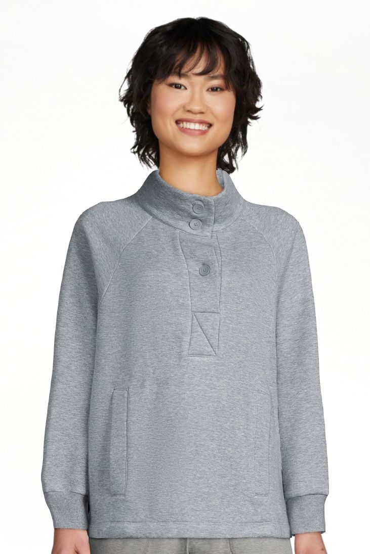 Free Assembly Women's Fleece Popover Sweatshirt with Raglan Sleeves, Size XS-XXXL - Walmart.com | Walmart (US)