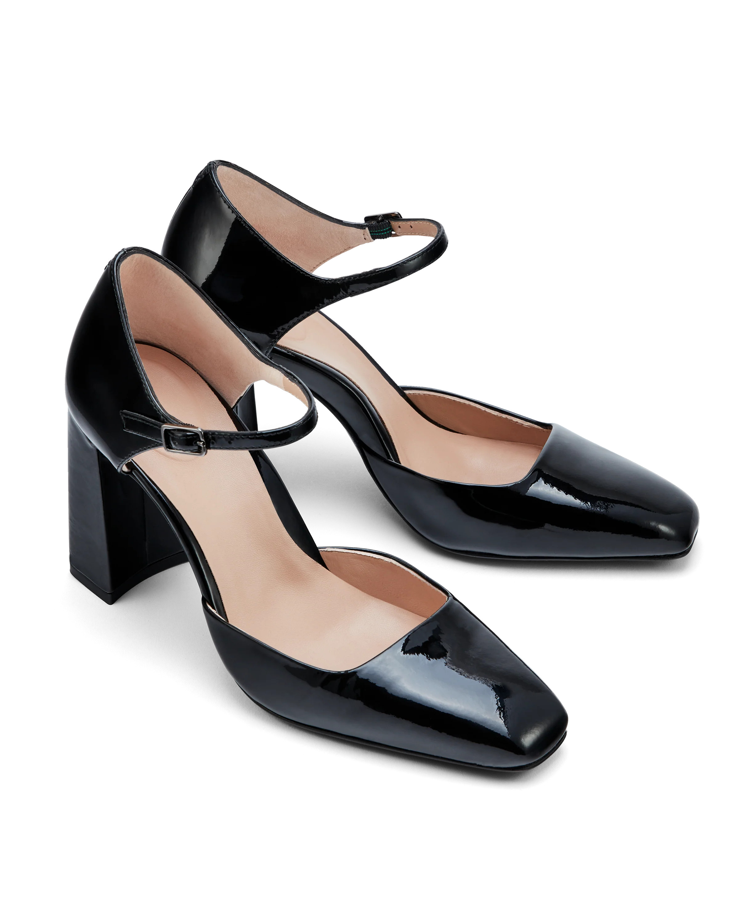INEZ: Cleo: Black Patent | Inez 