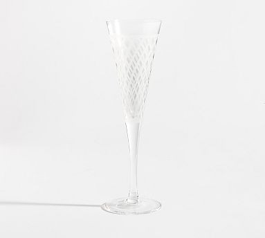 Monique Lhuillier Trelliage Champagne Flutes - Set of 4 | Pottery Barn (US)