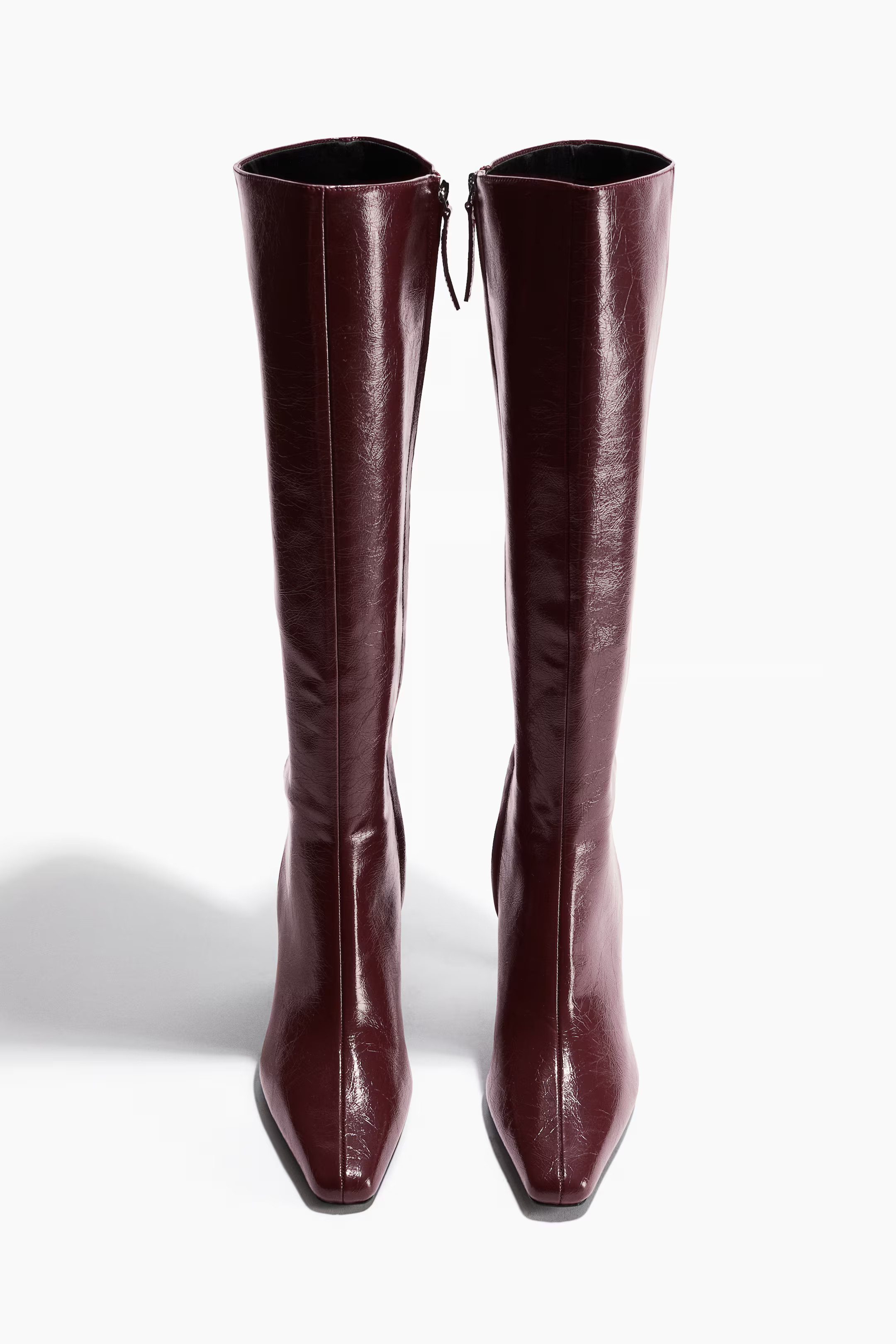 Heeled knee-high boots | H&M (UK, MY, IN, SG, PH, TW, HK)