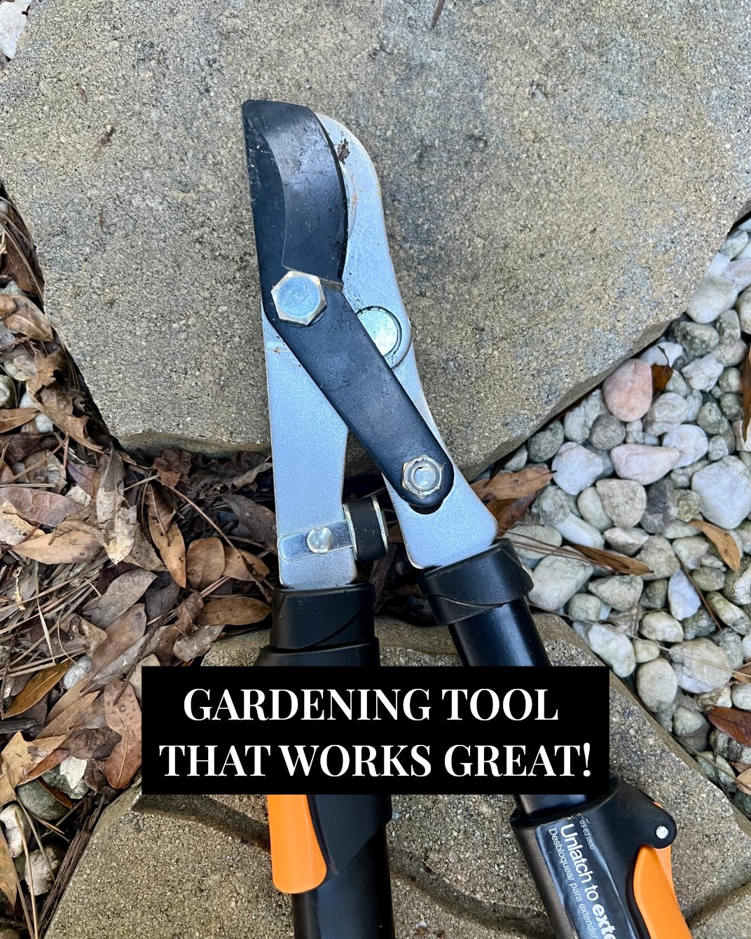 Fiskars power-level telescopic lopper. This has worked so great cleaning up bushes from my yard. The blade cuts so smooth and effortlessly. Highly recommend. #gardening #gardeningtools #diy #fiskars #lopper #landscaping #yardwork 

#LTKHome #LTKMens #LTKFindsUnder50