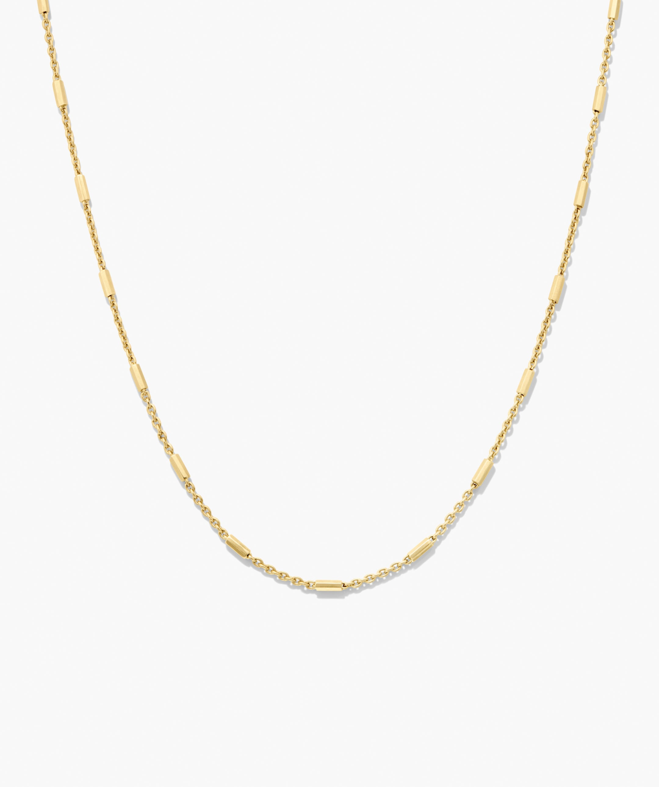 Bar Link Chain Necklace | Mejuri | Mejuri Fine Crew