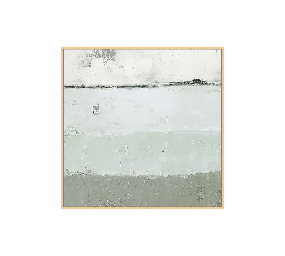 Out to Sea Framed Canvas Print | Pottery Barn (US)