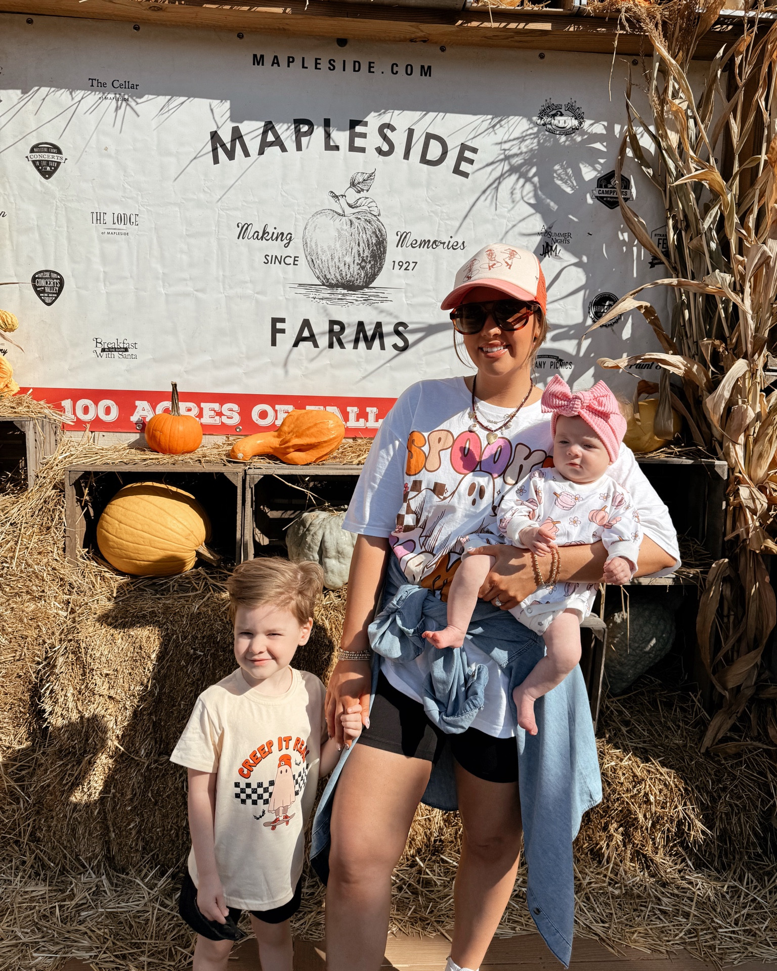 Mine and Oliver’s Halloween tees are Amazon! Sharing the links here! 

Spooky mama tee, Creepin it real, Halloween graphic tee 

#LTKHalloween #LTKFindsUnder50 #LTKFamily