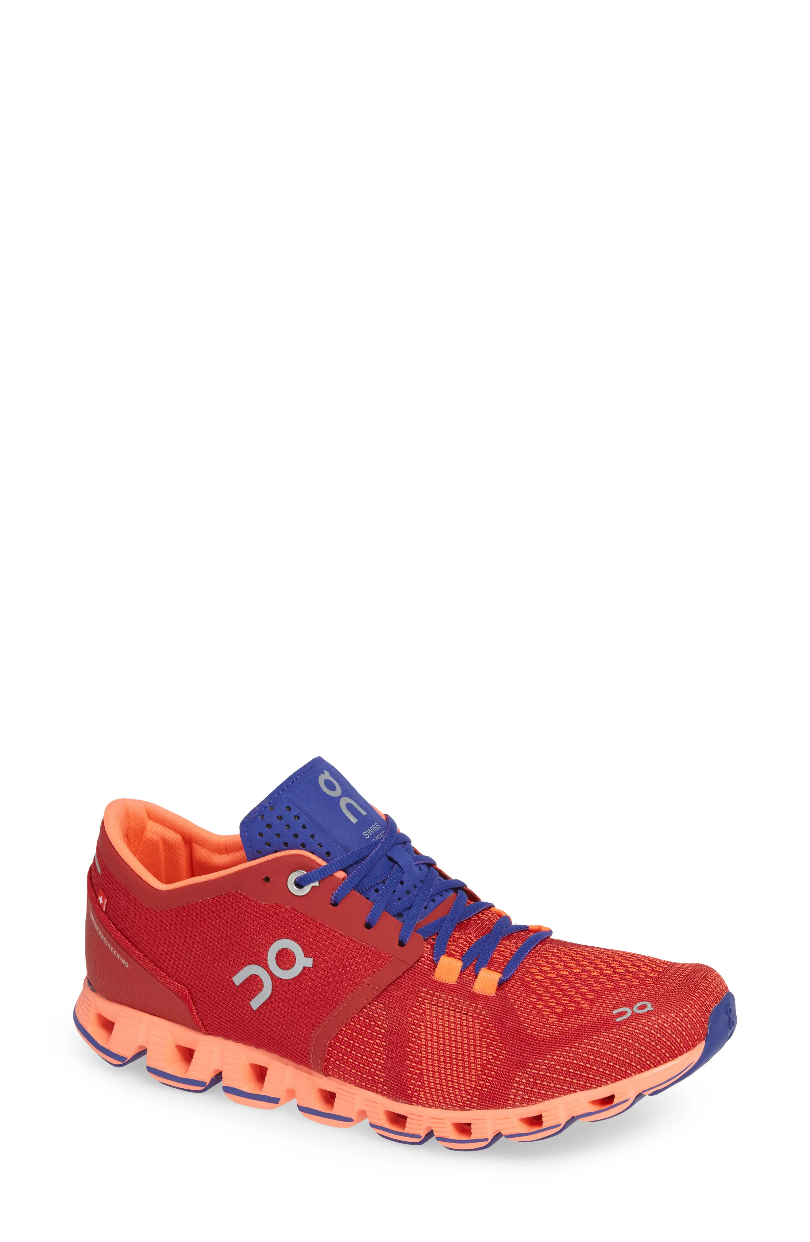 Women's On Cloud X Running Shoe, Size 10.5 M - Red | Nordstrom