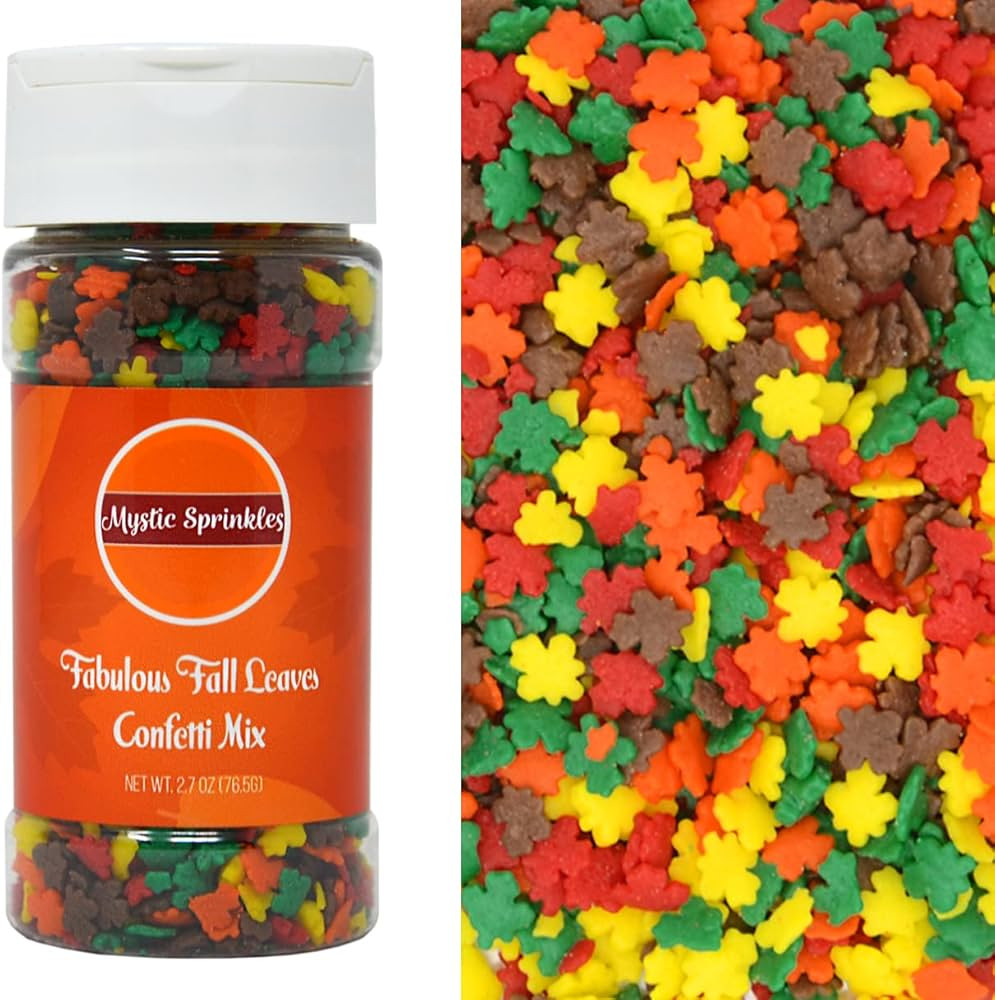 Mystic Sprinkles Fabulous Fall Leaves Confetti Mixes (Fabulous Fall Leaves) | Amazon (US)