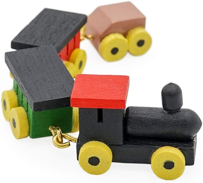 Odoria 1/12 Miniature Train Dollhouse Nursery Accessories | Amazon (US)
