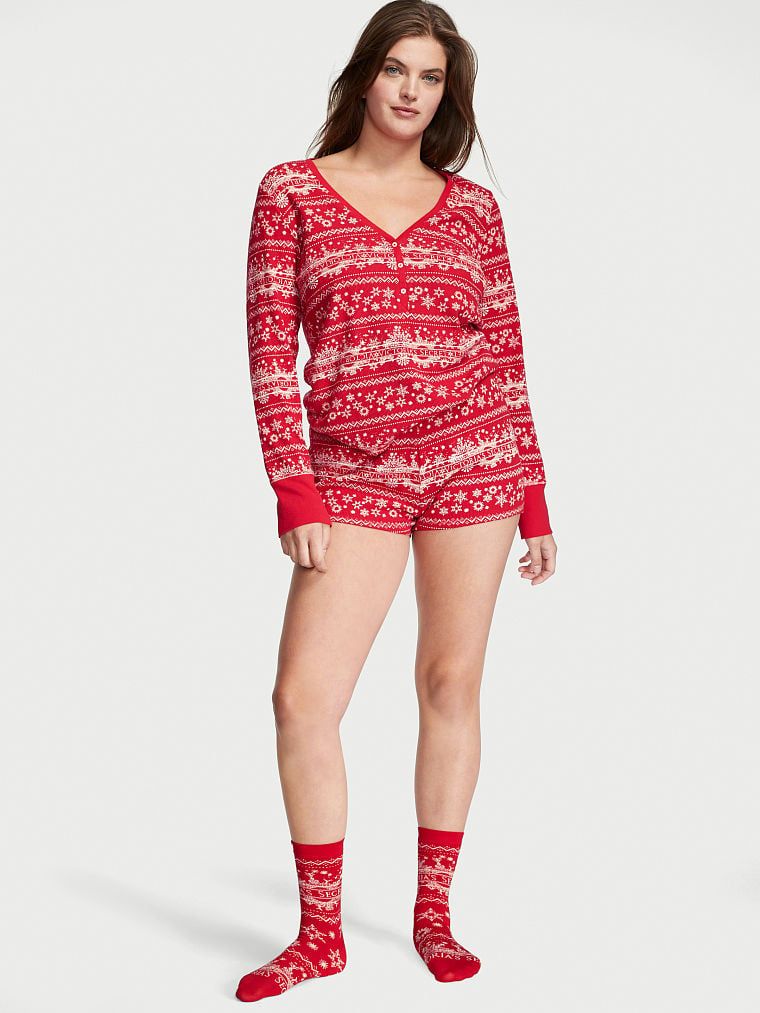 Thermal Short Pajama Set | Victoria's Secret (US / CA )