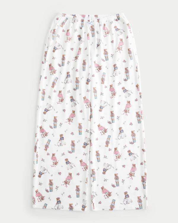 Women's Bear Graphic Pajama Pants | Women's New Arrivals | HollisterCo.com | Hollister (US)