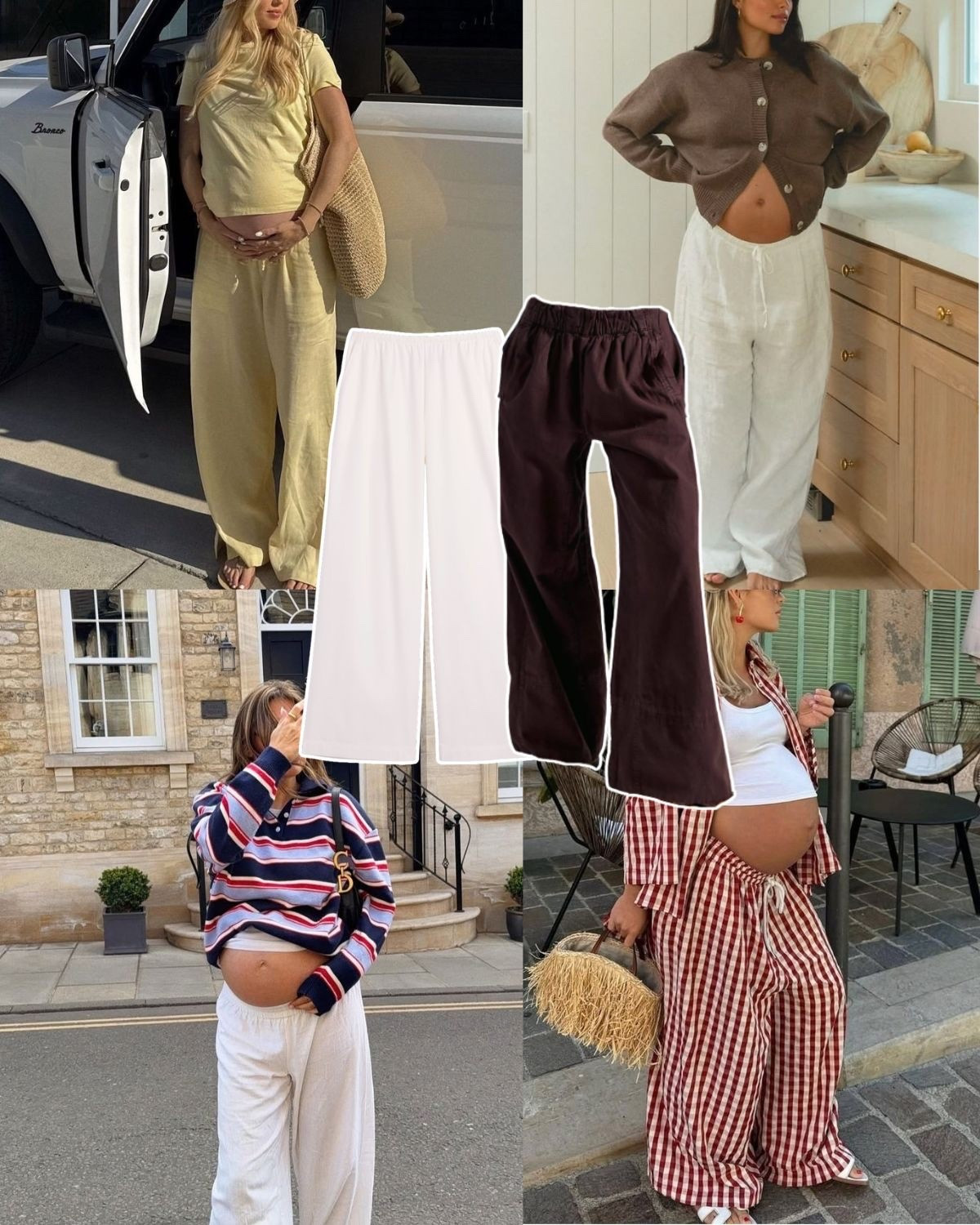 Comfy maternity clothes // linen pants

#LTKmomlife #LTKootd #LTKBump