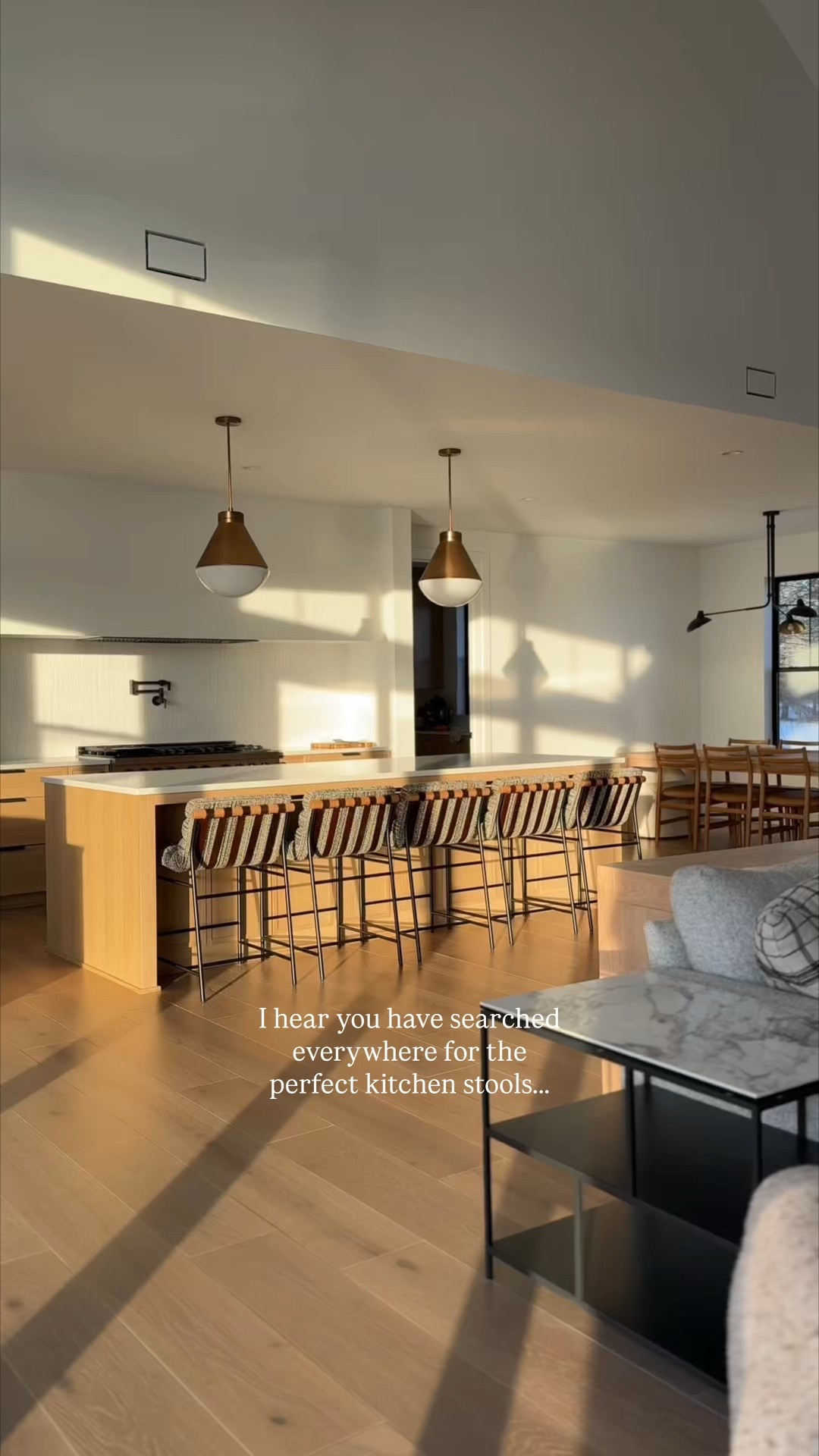 These Denver Modern Vail counter stools in espresso, bouclé with white oak detail are absolutely stunning! These stools are so high-quality and sturdy. Our entire family loves them.
@shop.LTK #liketkit @denvermodern #mydenvermodern

#LTKHome