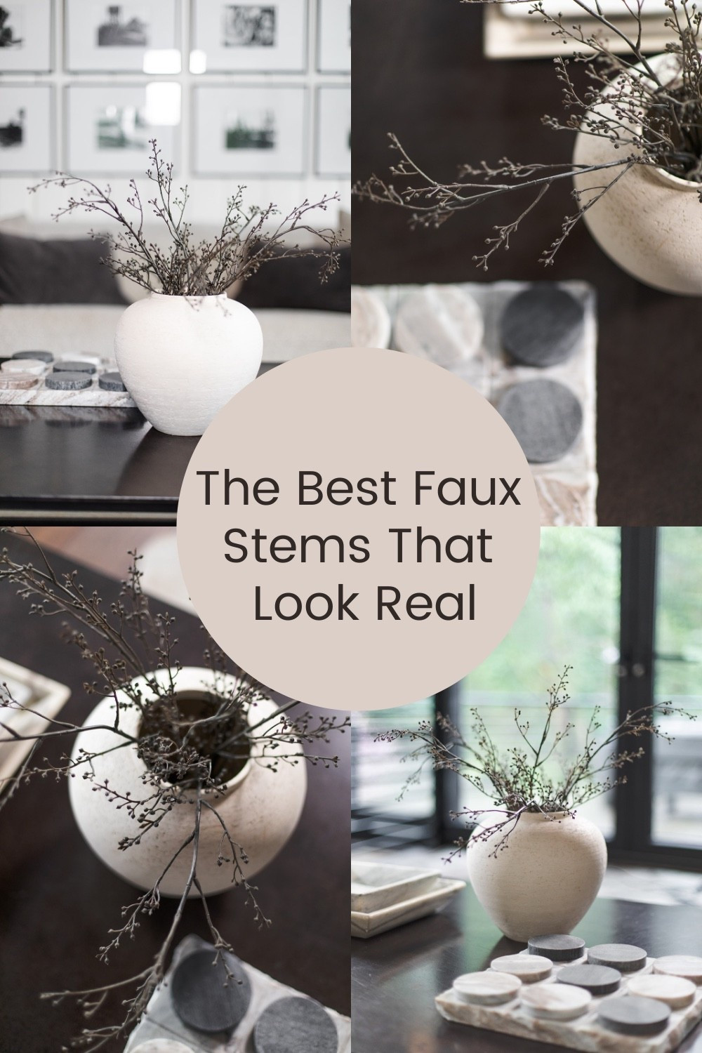 The best faux stems that look real 🤍
These are the ones I use on repeat—easy, neutral, and they add the perfect amount of texture without any upkeep

Linked here
