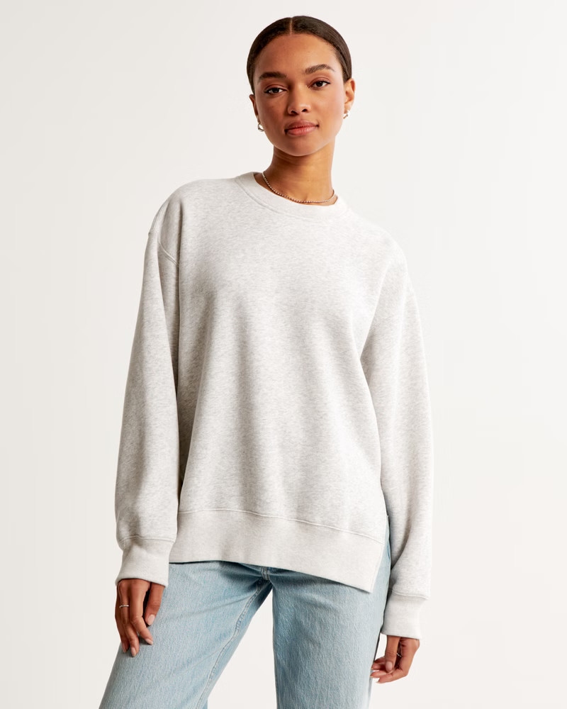 Essential Vintage Sunday Vent-Hem Crew | Abercrombie & Fitch (US)