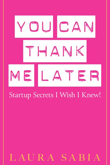 Need some good business advice? Serial entrepreneur Laura Sabia dishes out so many great takeaways about her entrepreneurial journey and what she's learned along the way! This is Laura's first book "You Can Thank Me Later" and it's already a top seller on Amazon  You will be thanking her later for all the advice from her own small business story. 

#LTKhome
