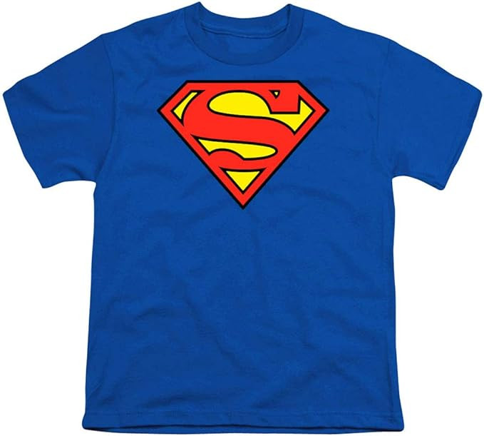 Popfunk Superman Logo, Youth Kids Boys & Girls T Shirt & Sticker Collection | Amazon (US)