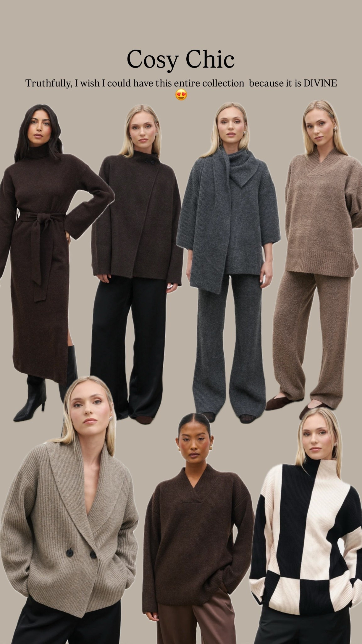 Cosy chic 😍 gorgeous knits & stunning co-ords for the new season 

#LTKgiftguide #LTKwinter #LTKautumn