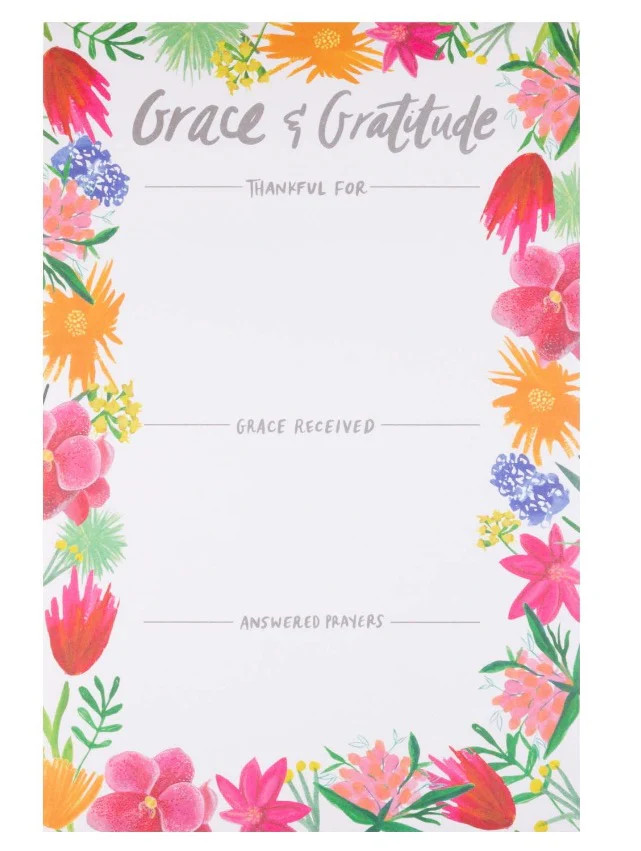 Every Day Grace and Gratitude Notepad | Thimblepress