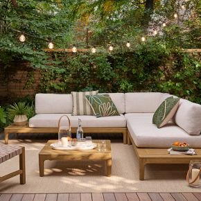 Catalina Outdoor Square Coffee Table | West Elm (US)