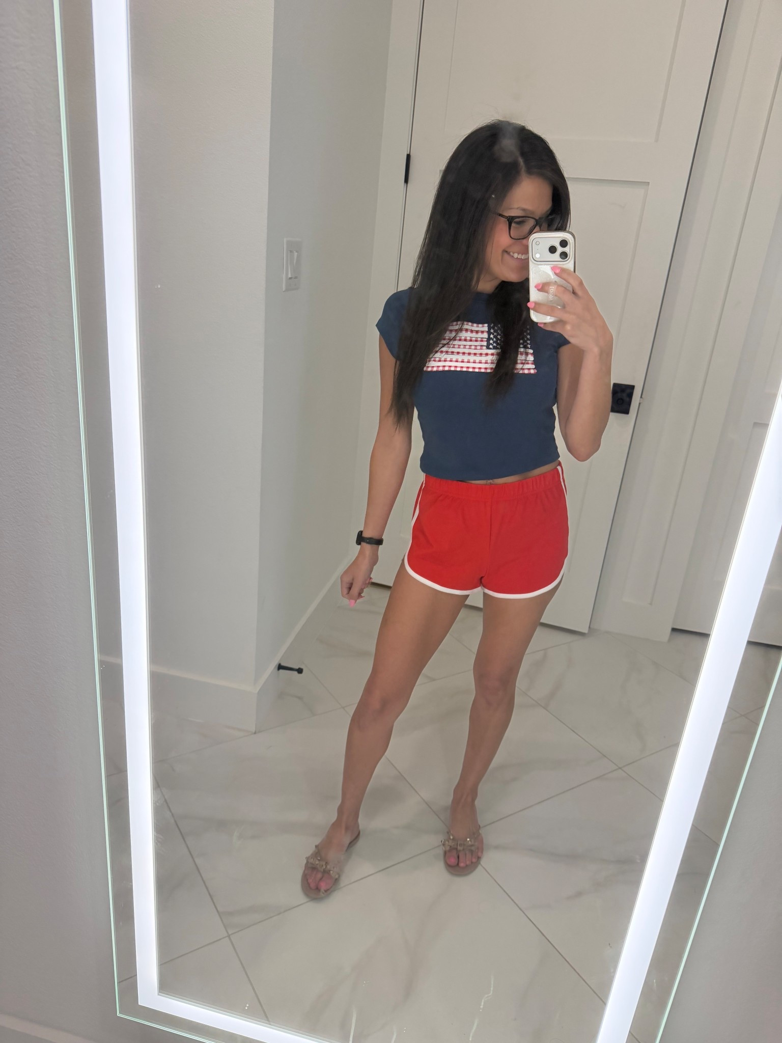 This Walmart outfit is perfect for all your summer holiday plans — cute, comfy, and so festive.

Perfect for 4th of July, barbecues, lake days, fireworks, or summer parties. 

#PatrioticOutfit #FourthOfJuly #RedWhiteBlue #SummerStyle #CasualChic #AffordableFashion

#LTKPetite #LTKootd
