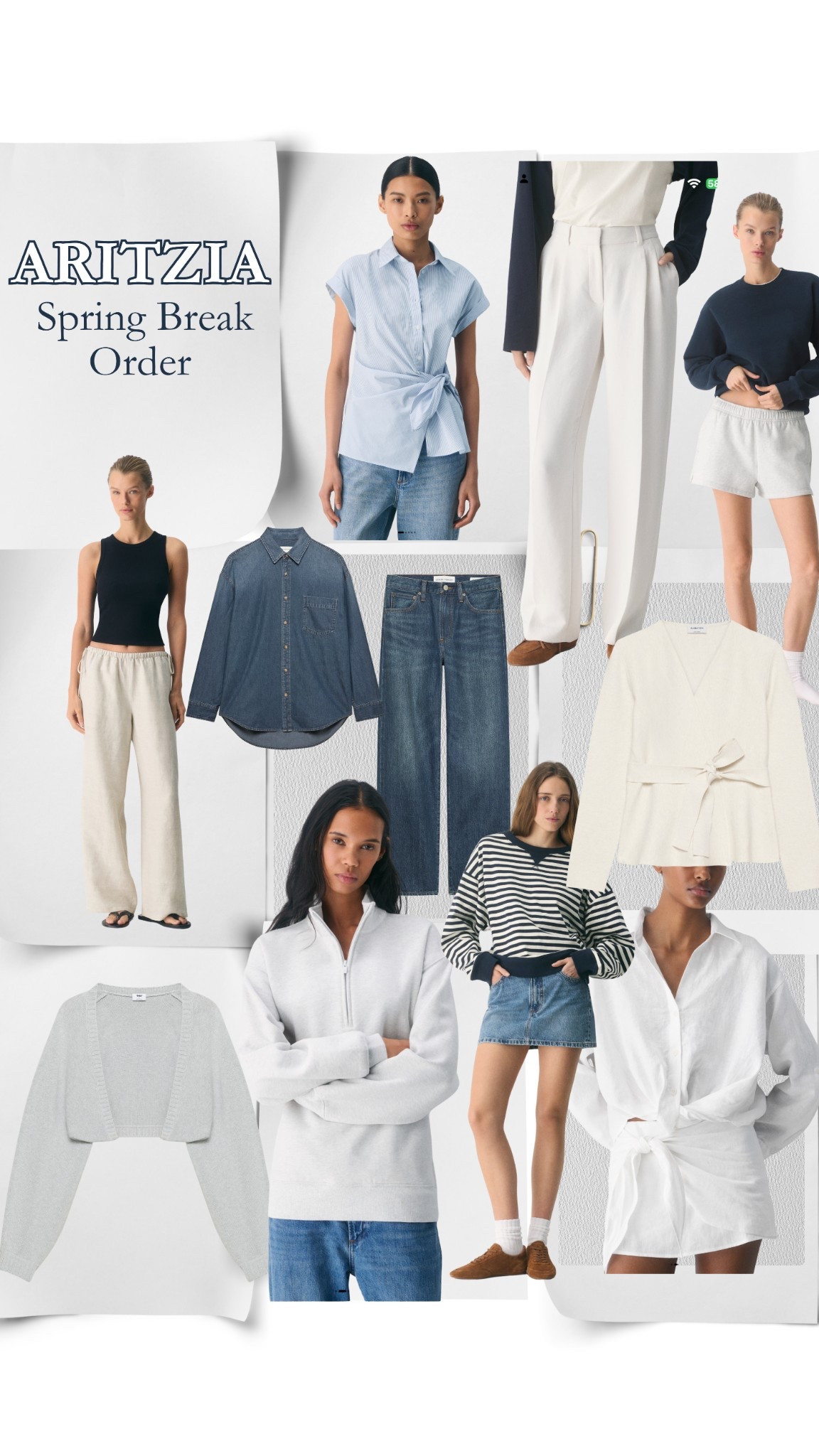  @Aritzia Spring break order ☀️a few essential items!
 
#aritziapartner #ad

#LTKootd #LTKgrwm