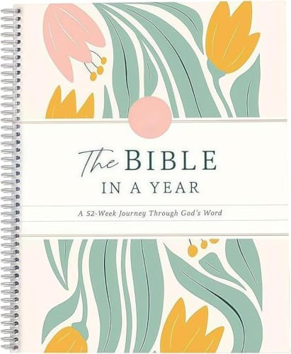 New The Bible In A Year: A 52-Week Bible Study For Women Spiral, Spiral Bible In A Year, The Daily Walk Bundle, A Daily Bibles Study Workbook With Note Taking Space For Guided Reading Plan (A5 8.27 * 5.83inch) | Amazon (US)