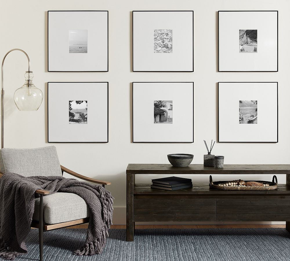 Stowe Modern Metal Frames, 25x25 | Pottery Barn (US)
