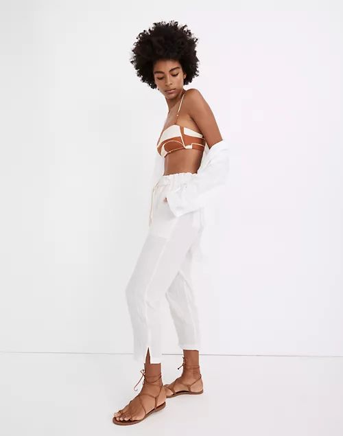 Beach Cover-Up Track Trousers | Madewell