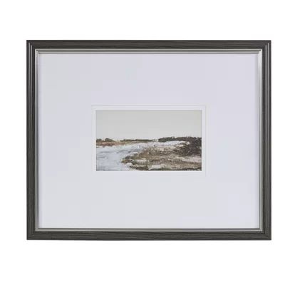 Along The Water Picture Frame Graphic Art Print on Paper Martha Stewart | Wayfair North America