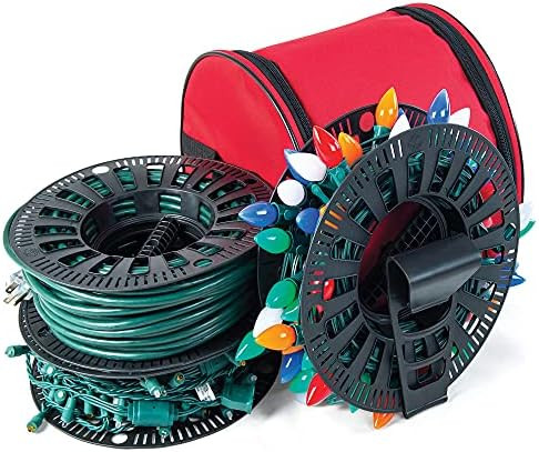 Santa's Bags [Wire and Christmas Lighting Storage Bag] - Install N Store Light Storage Reels and Wir | Amazon (US)
