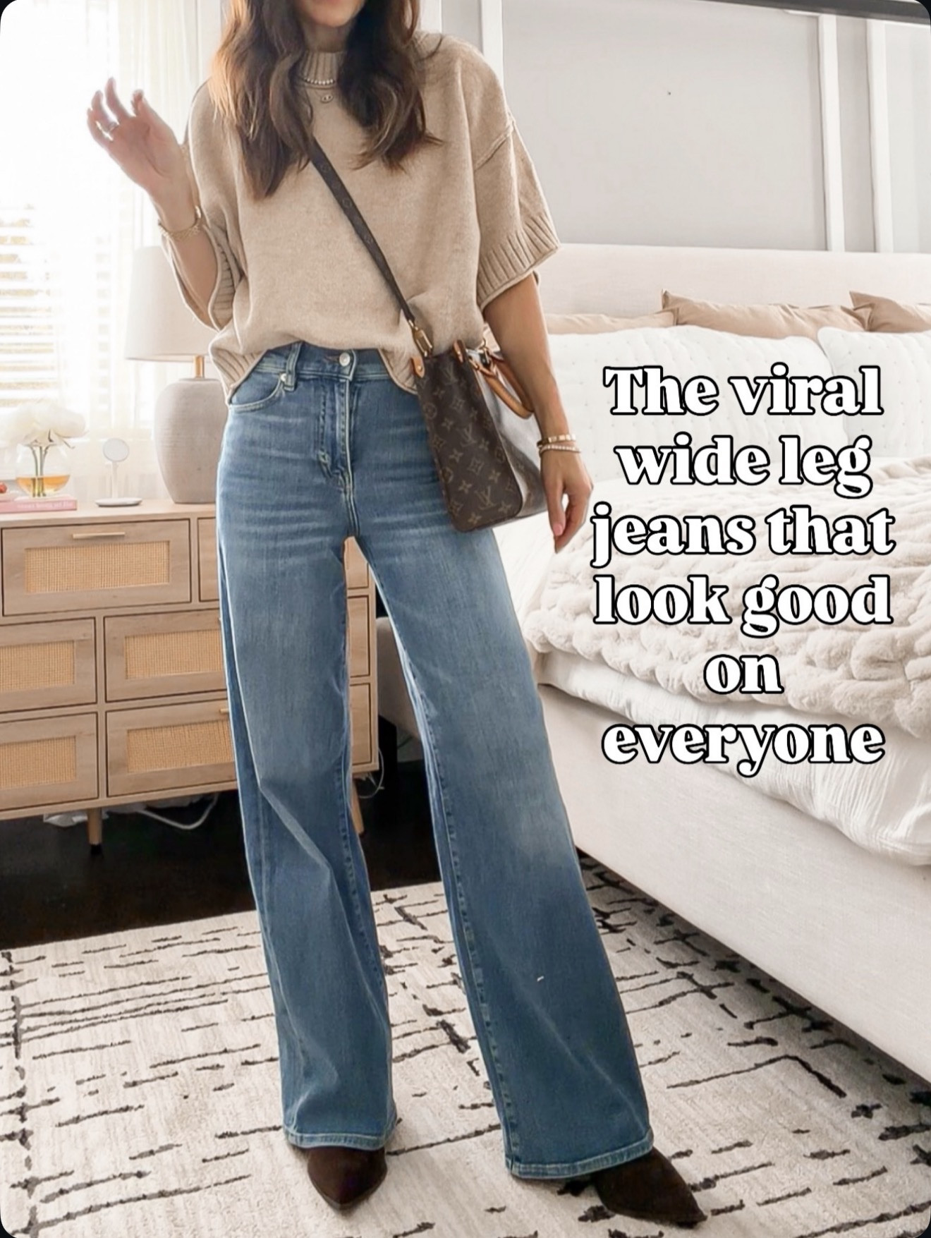 The viral wide leg jeans that actually look good on everyone 🙌 comfy, flattering & so good 🔗⬇️

#LTKOver40 #LTKmomlife #LTKSeasonal