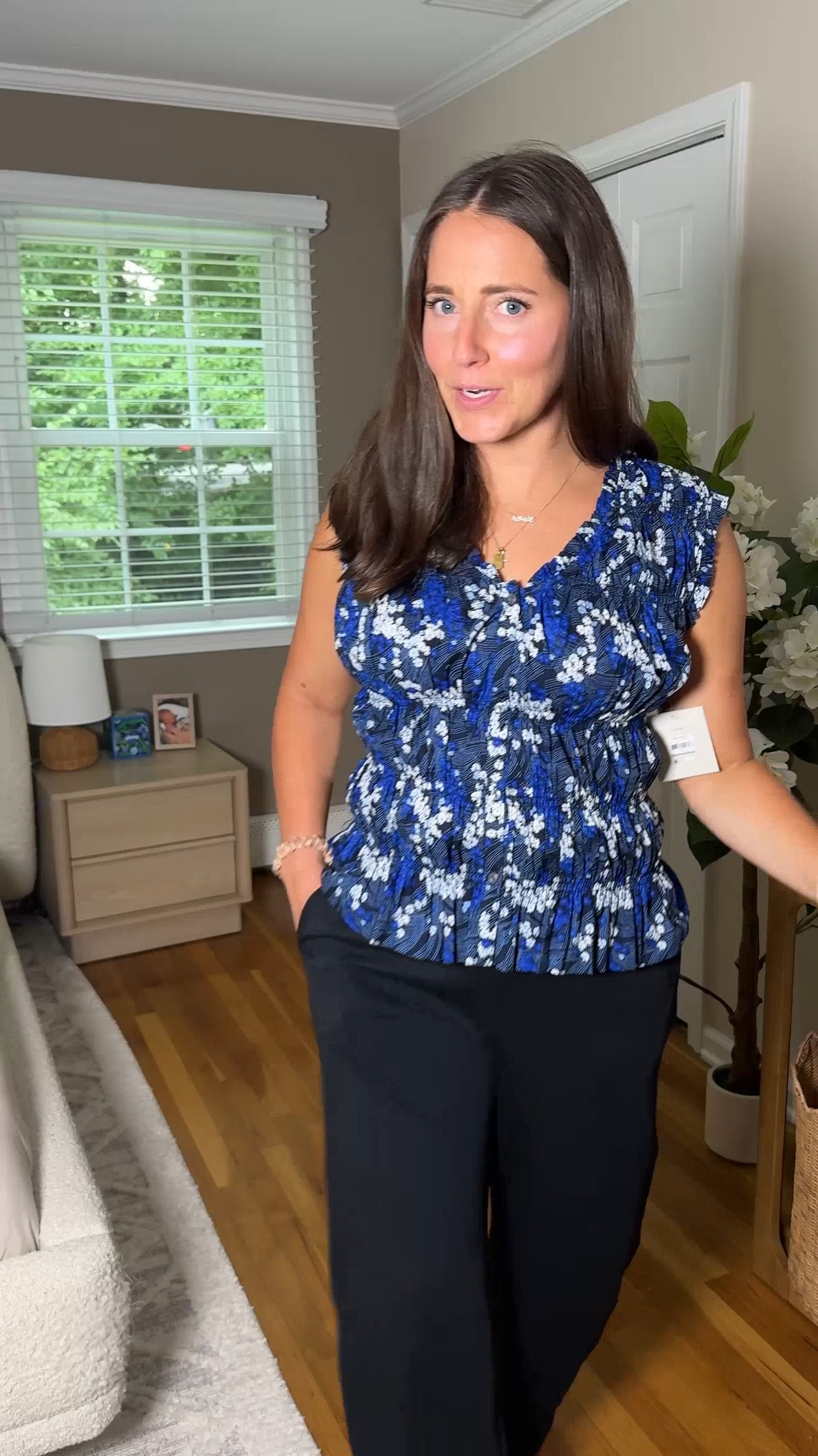 LOOOVE this top! It's so gorgeous!! Wearing size small  

 #LTKxWalmart #LTKootd #LTKWorkwear