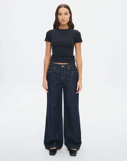 Low Rise Wide Leg Jean | Glassons (Australia)