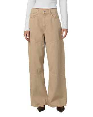 The Harlowe Seamed Wide Leg Jeans in Tigers Eye | Bloomingdale's (US)